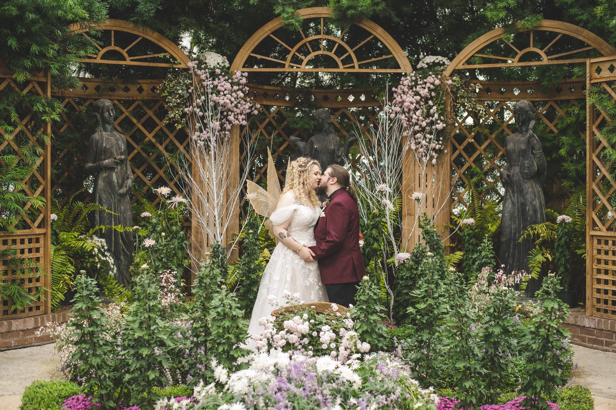 phipps conservatory pittsburgh wedding day