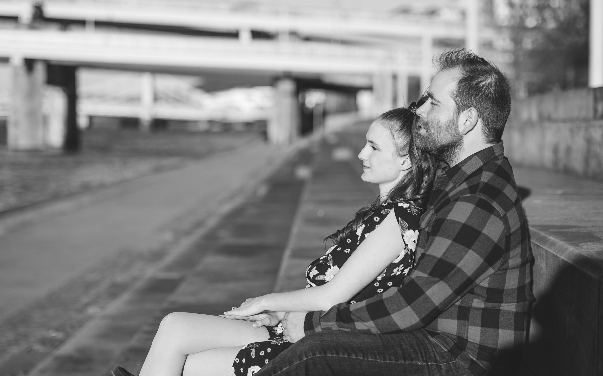 Downtown Pittsburgh Engagement Photography