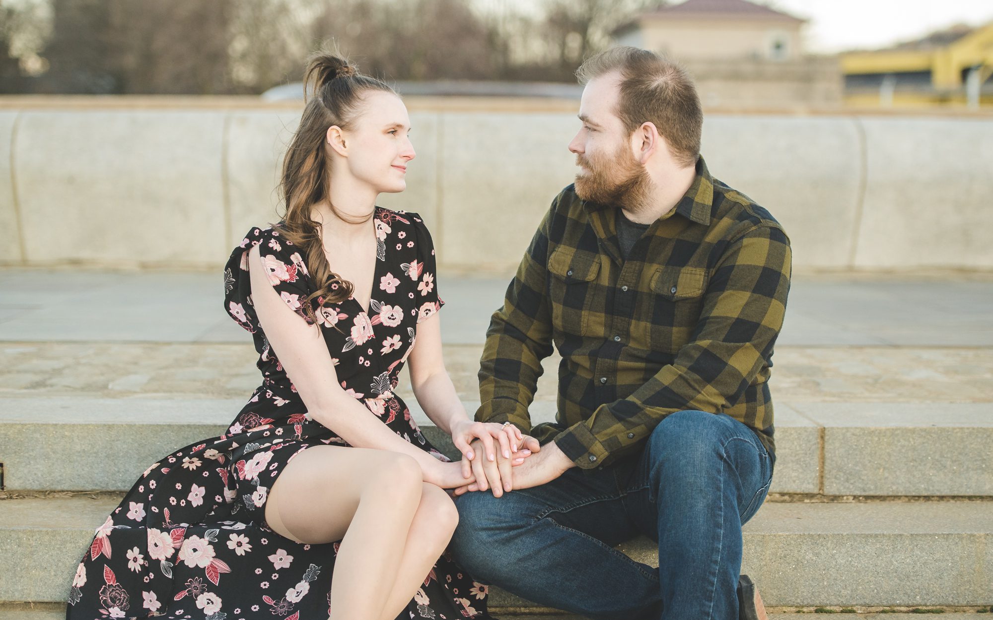 Point State Park Engagement Photography