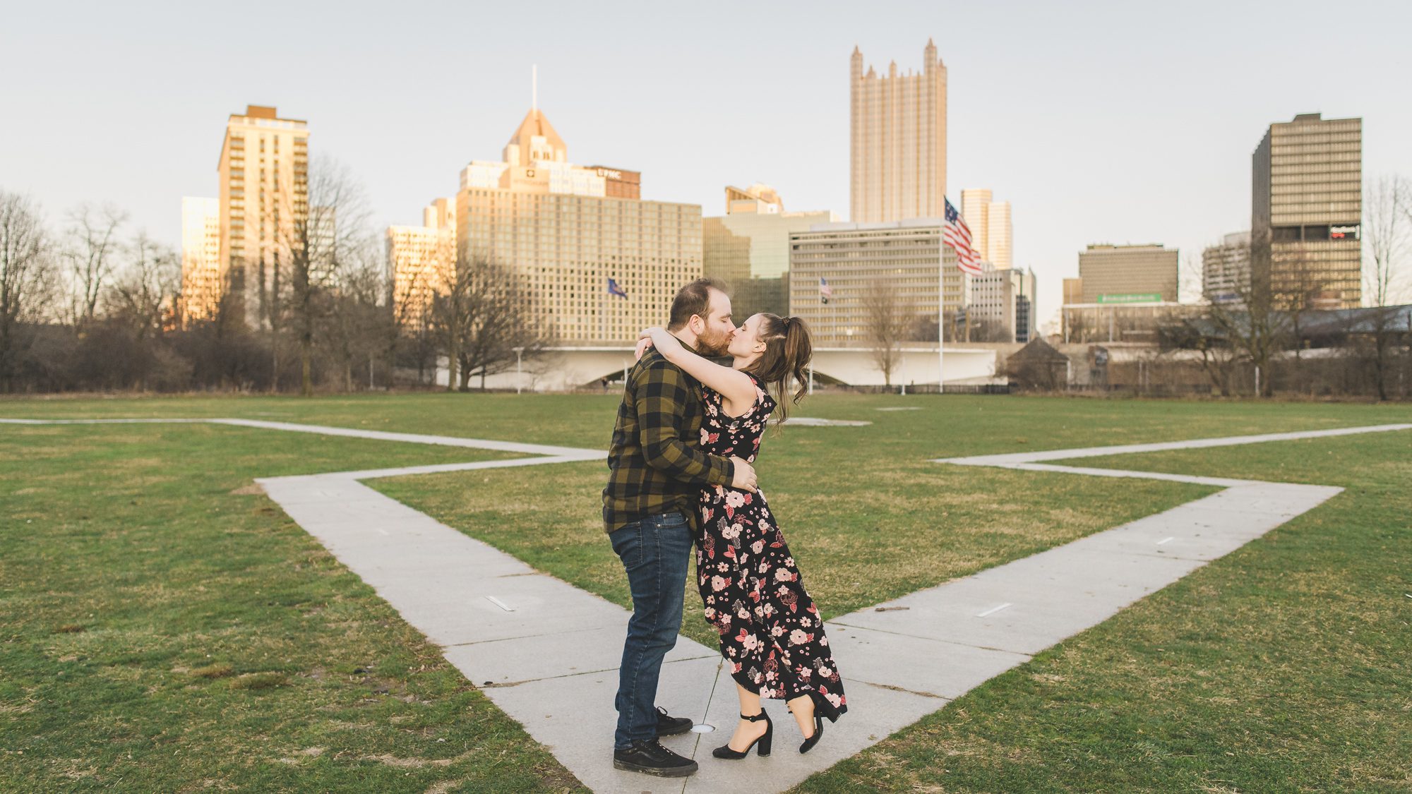 Point State Park Engagement Session