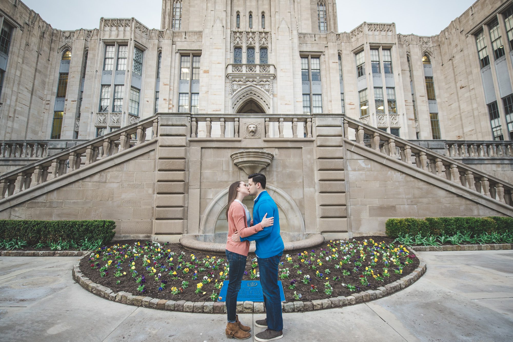 university of pittsburgh engagement photography session
